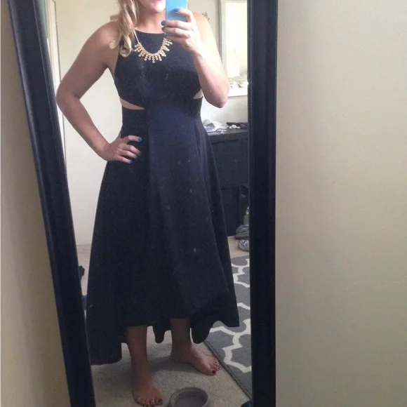 Aidan Mattox | Dresses | Aidan Mattox Black Gown | Poshmark